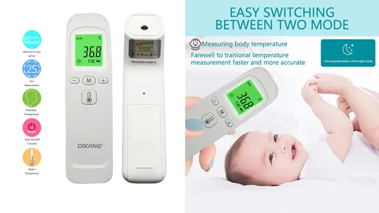 Infrared Digital Baby Outdoor Bimetal Sauna Touchless Refrigerator Contactless Bath Industrial Veterinary Red Food Thermometer
