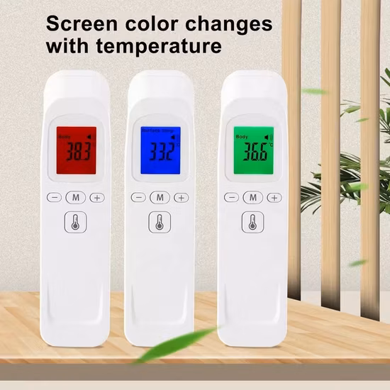 Infrared Digital Baby Outdoor Bimetal Sauna Touchless Refrigerator Contactless Bath Industrial Veterinary Red Food Thermometer