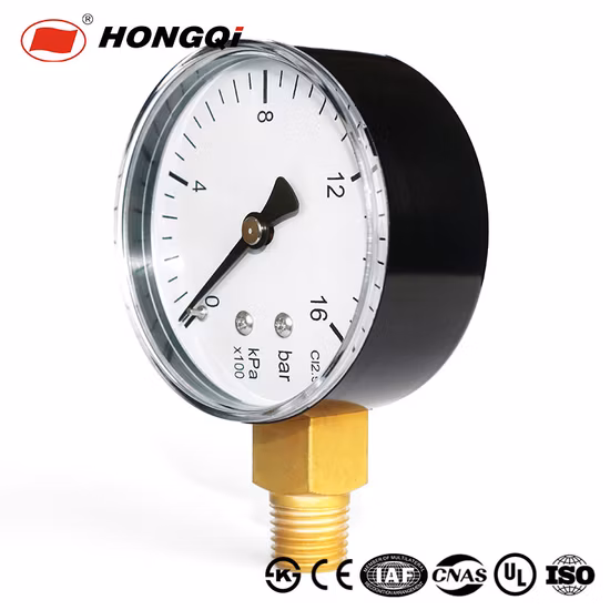 Manómetro de vacío o presión general de 2,4 pulgadas