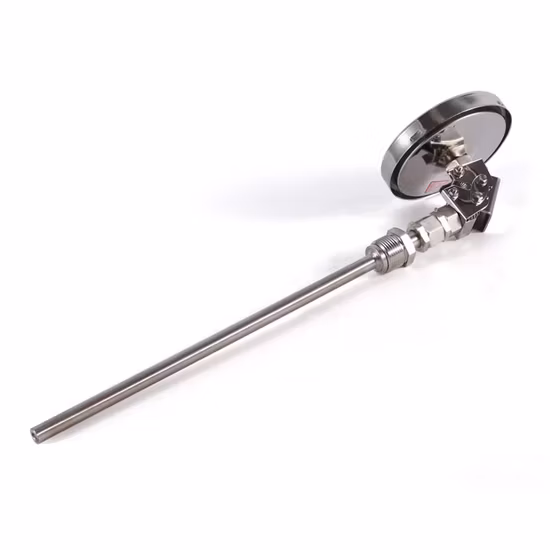 Termómetro bimetálico industrial del transformador de aceite